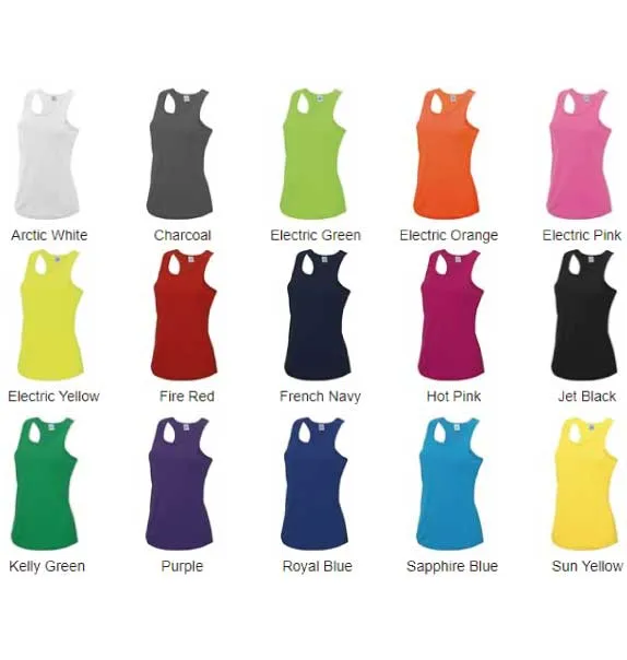 015JC Women's Performance cool vest