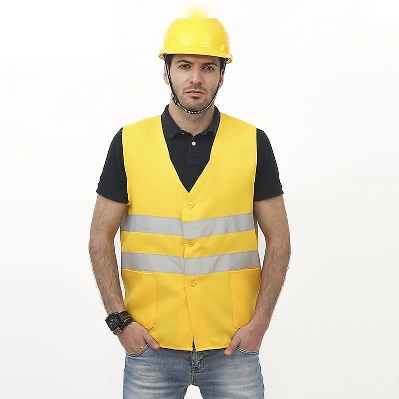 15 Pieces Railway Reflective Vest Construction Environmental Protection Safety Suit Vest Engineering Bureau Reflective Vest