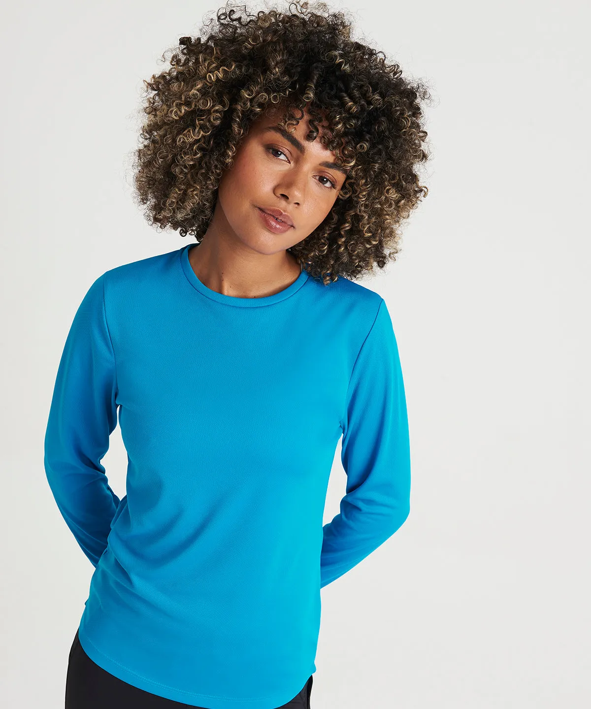 Arctic White - Women's long sleeve cool T