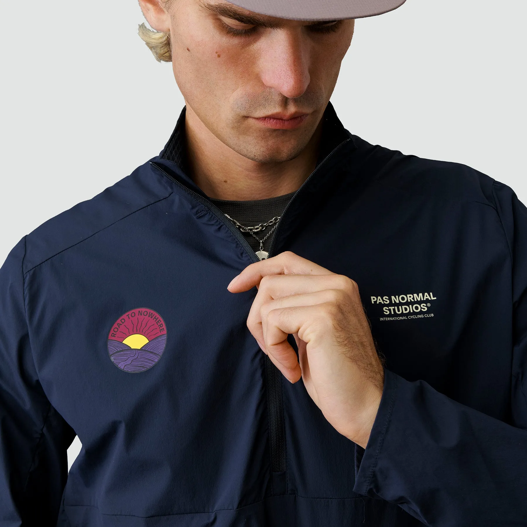 Balance Half Zip Jacket - Navy