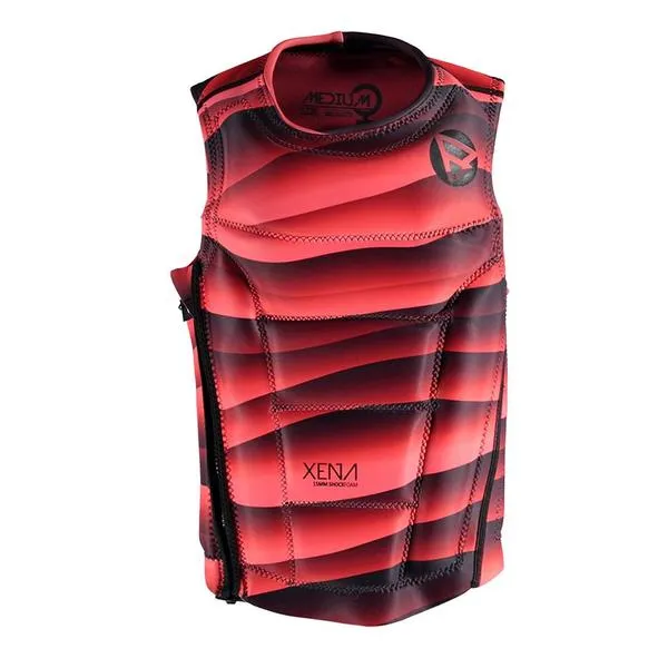 Bunotti Xena Wakevest Women Coral Darkred