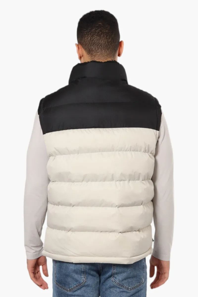 Canada Weather Gear Contrast Bubble Vest - White