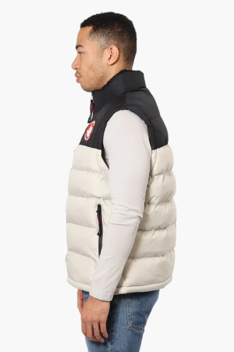 Canada Weather Gear Contrast Bubble Vest - White