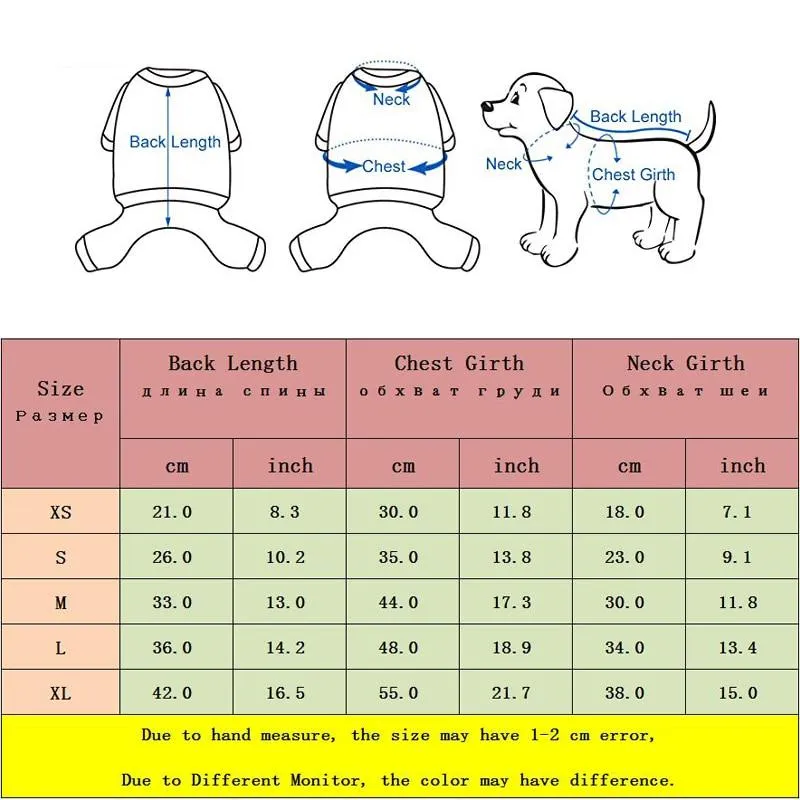 Dog Quilted Padded Warm Winter Windproof Vests