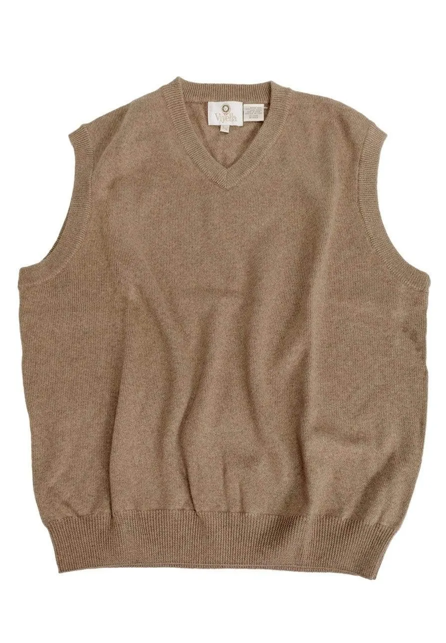 Elevate Your Style with our Extra Fine Merino Wool V-Neck Pull Over Sweater Vest - Available in 11 Vibrant Colors