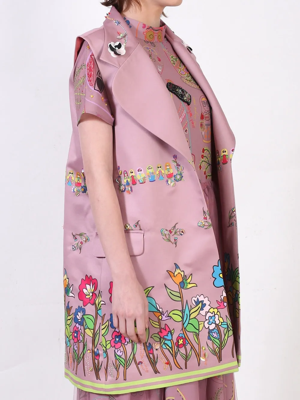 Gilda Pink Vest