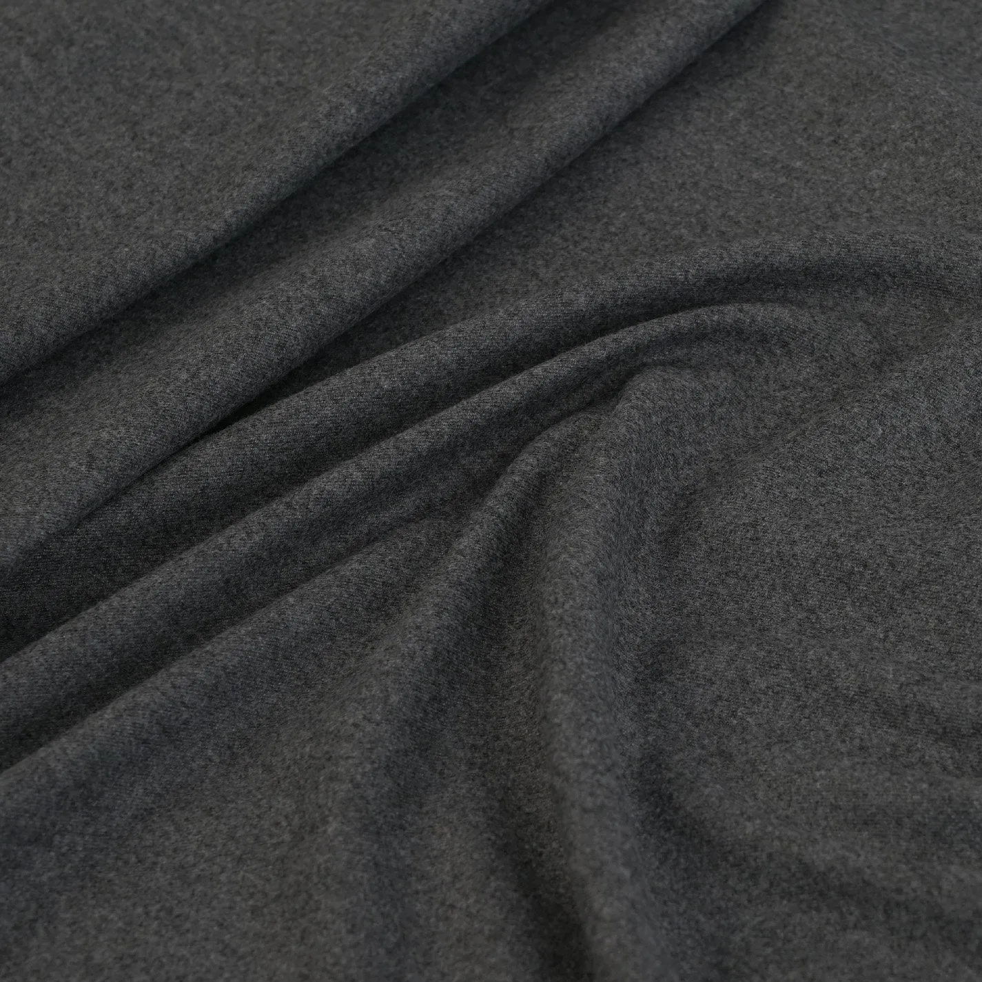 Grey Melange Suiting Flannel 5575