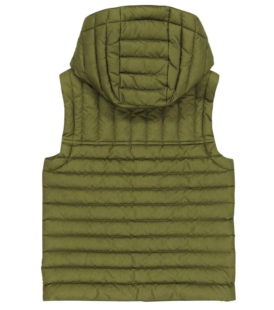 Horseferry Burberry down vest, green