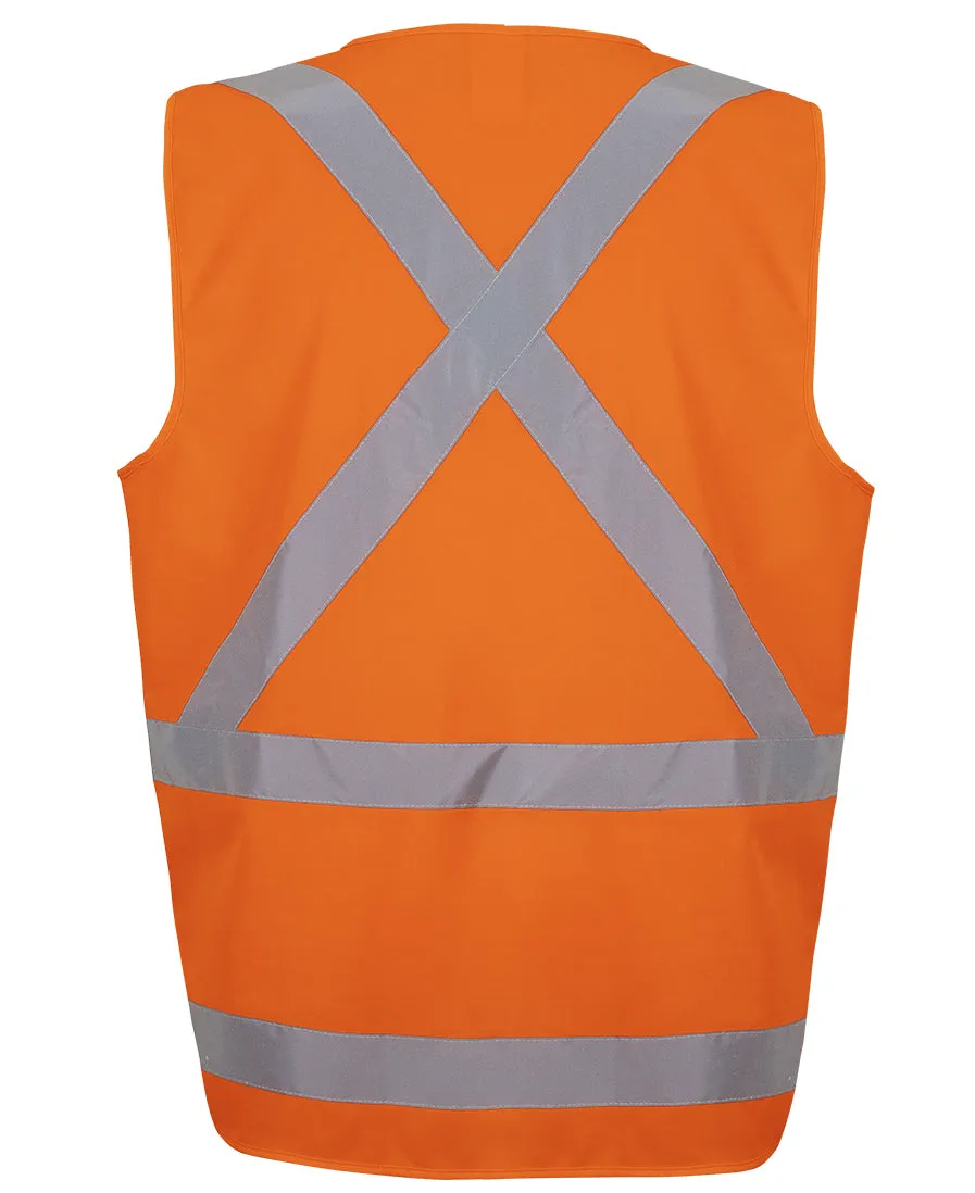 JB's NSW/QLD Rail (D N) Zip X-Back Safety Vest (6DVQV)