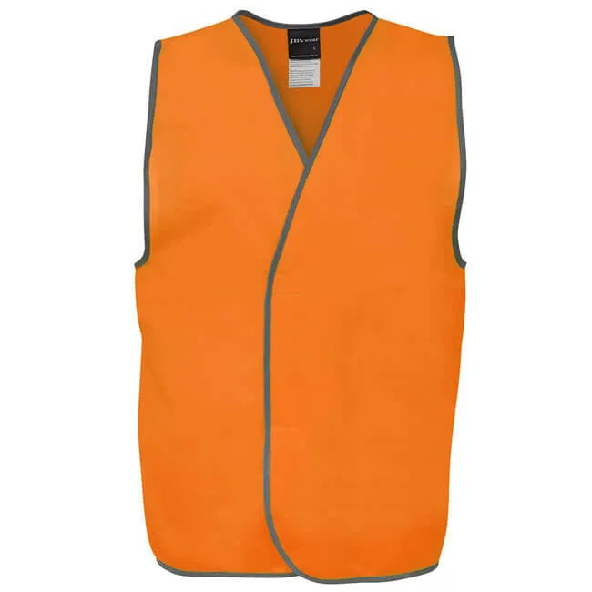 JBs Wear Hi Vis Safety Vest - Adults (6HVSV)