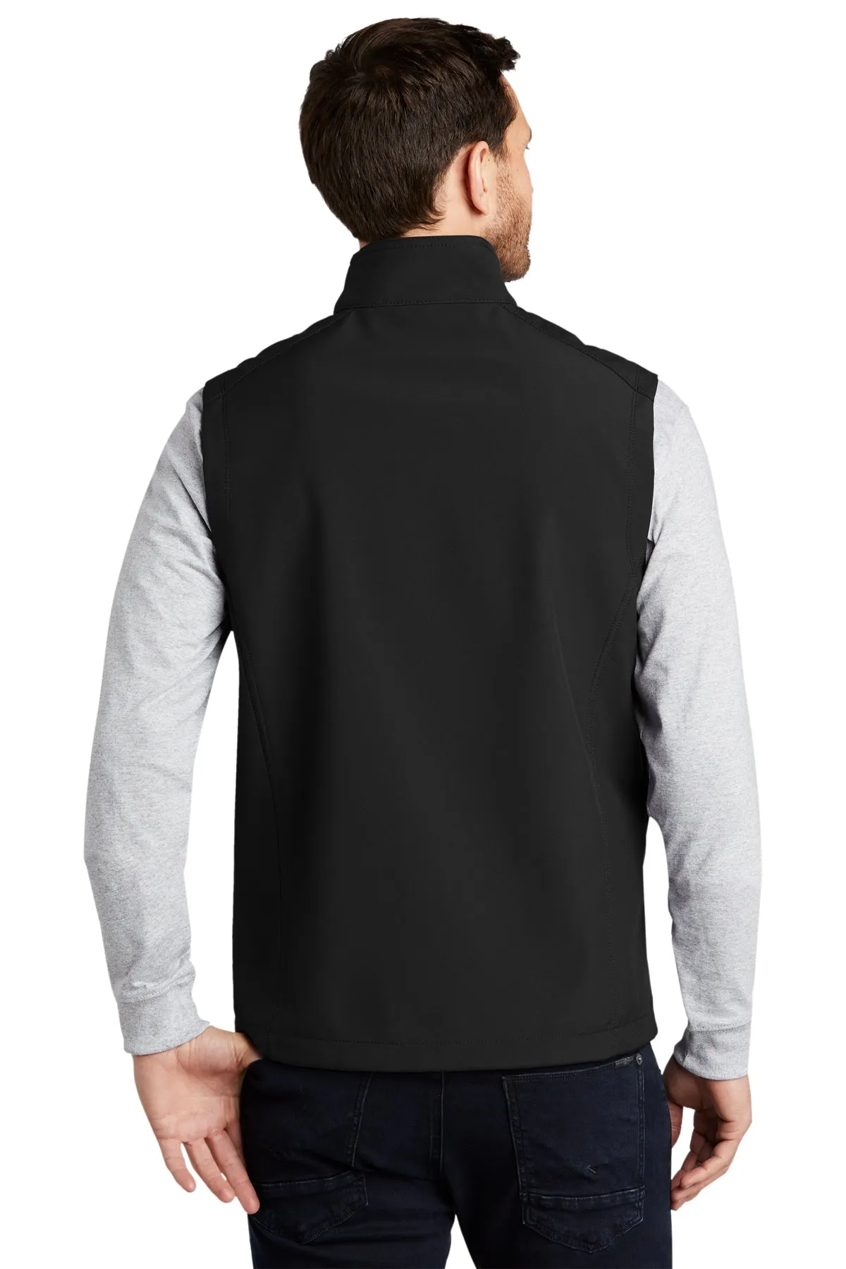 Port Authority Core Soft Shell Custom Vests, Black