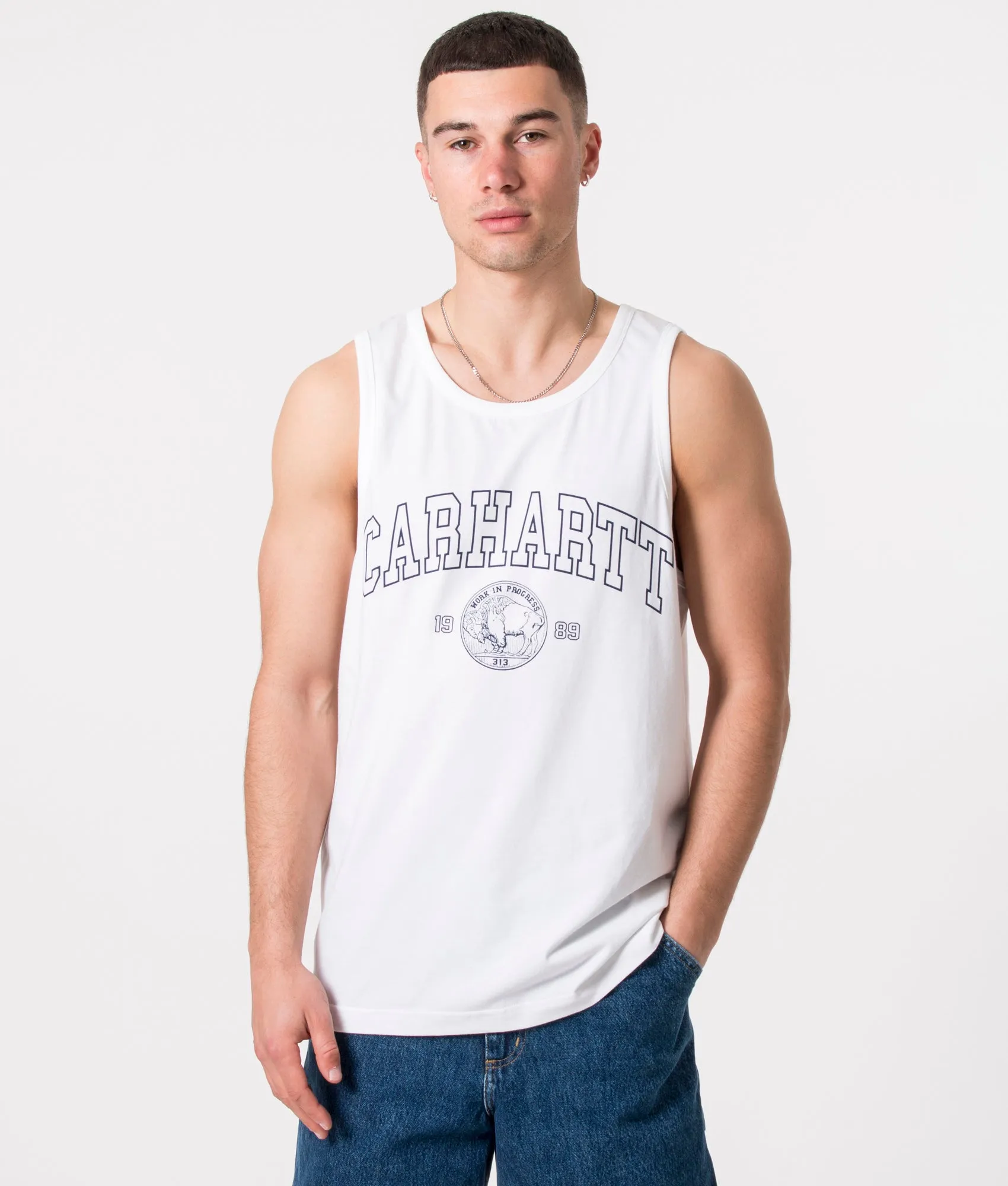Relaxed Fit Coin Vest