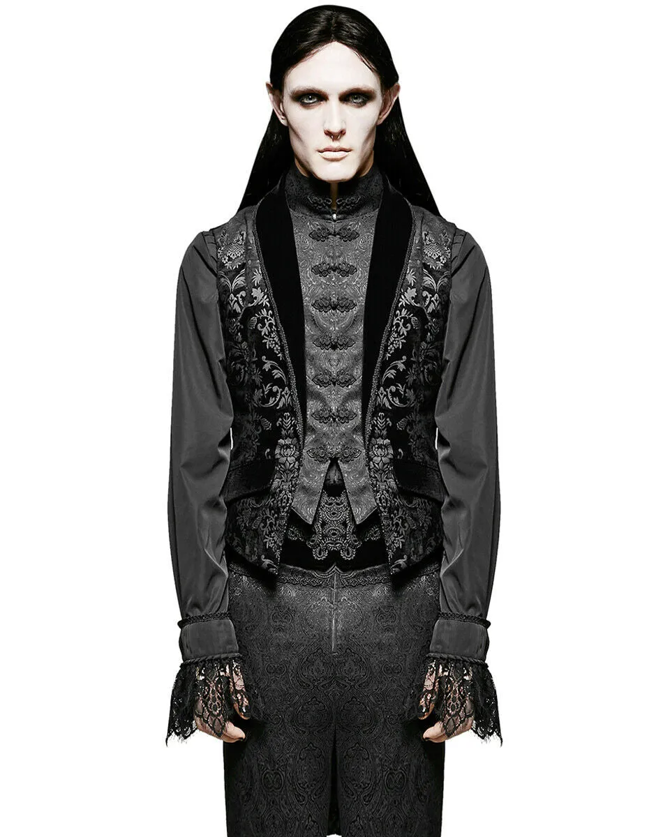 Y-696 Mens Gothic Aristocrat Tailcoat Vest