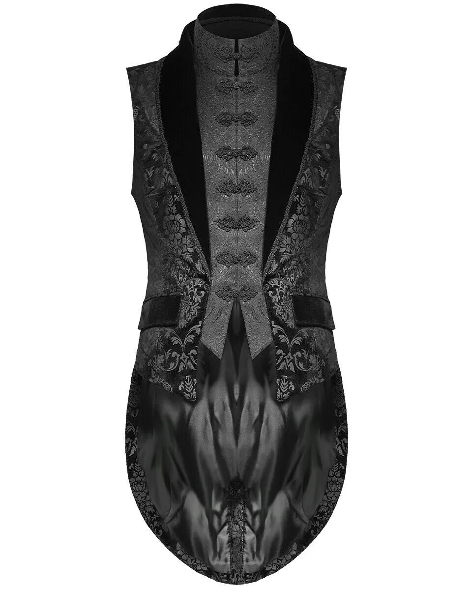 Y-696 Mens Gothic Aristocrat Tailcoat Vest