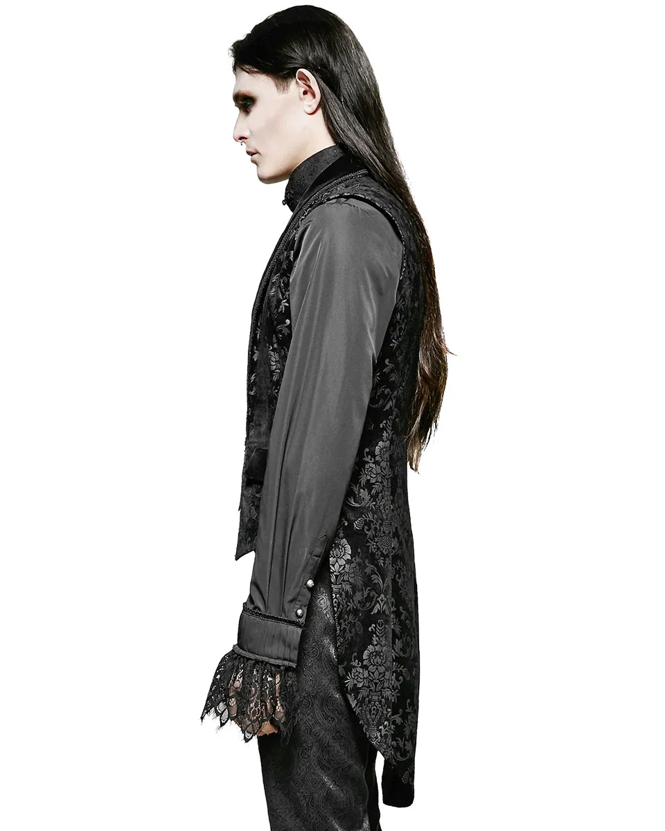 Y-696 Mens Gothic Aristocrat Tailcoat Vest